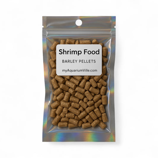 Shrimp and Snail Food — Organic Barley Pellets