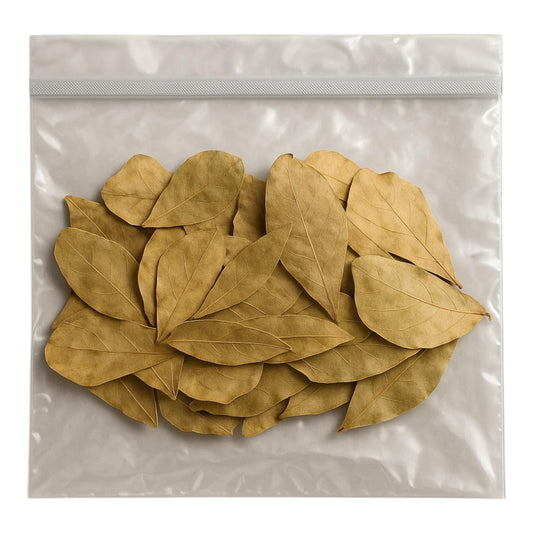 Bag of 30 mini Indian almond leaves, also know as catappa leaves