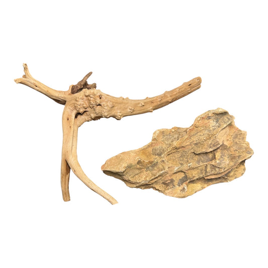 Dragon Stone Spiderwood Combo– Natural Aquarium Rock for Aquascaping