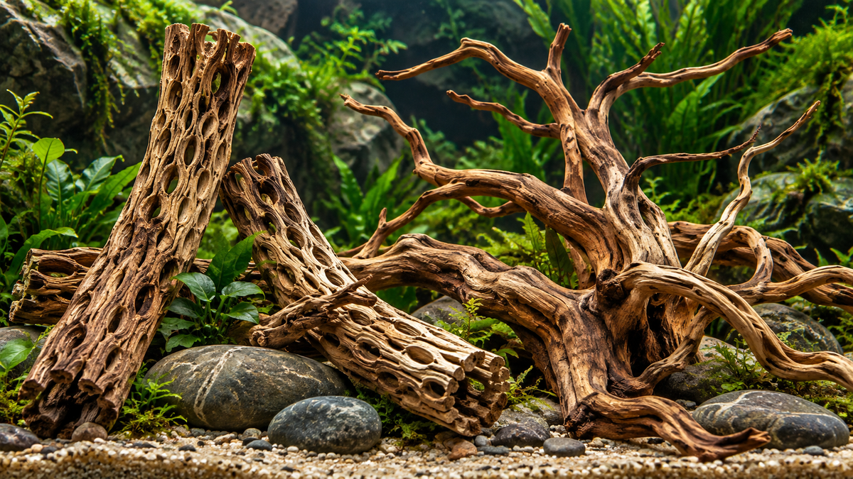 Driftwood, Hardscape & Decor