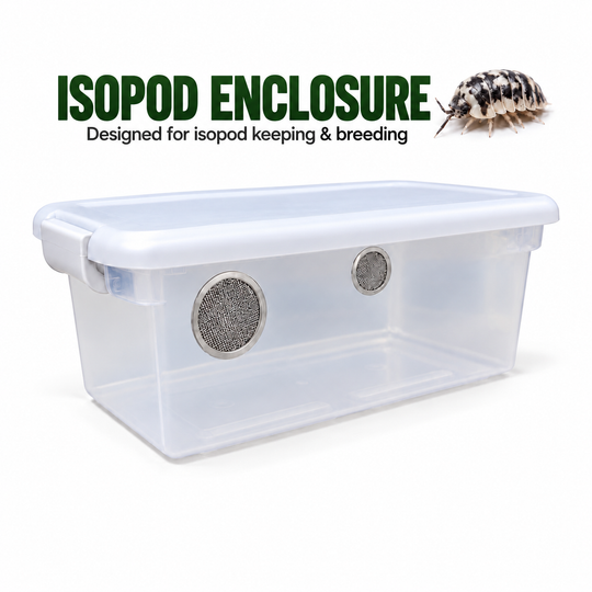Isopod Enclosure with Locking Lid &amp; Mesh Vents