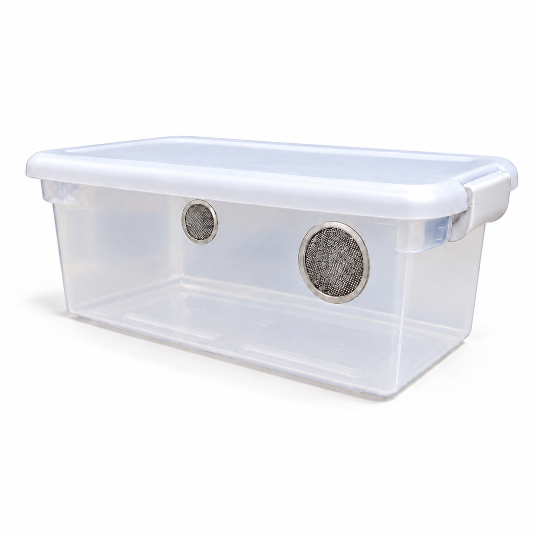 Isopod Enclosure with Locking Lid &amp; Mesh Vents