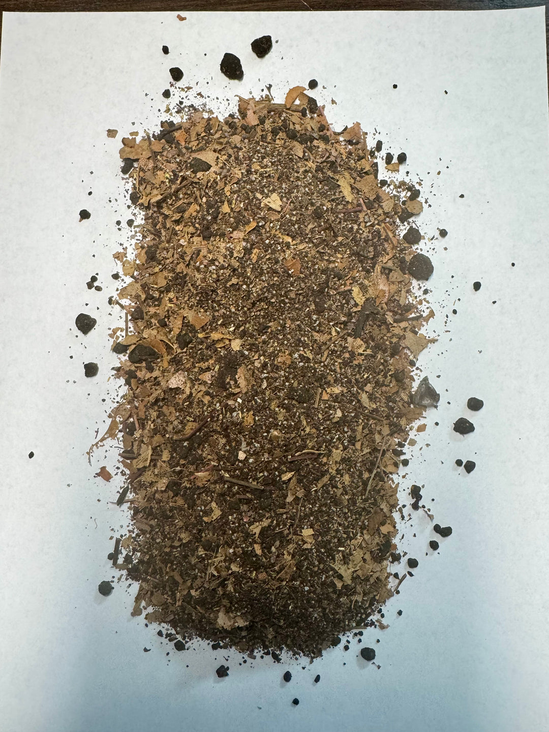 Mixture of SoilLife on a white background