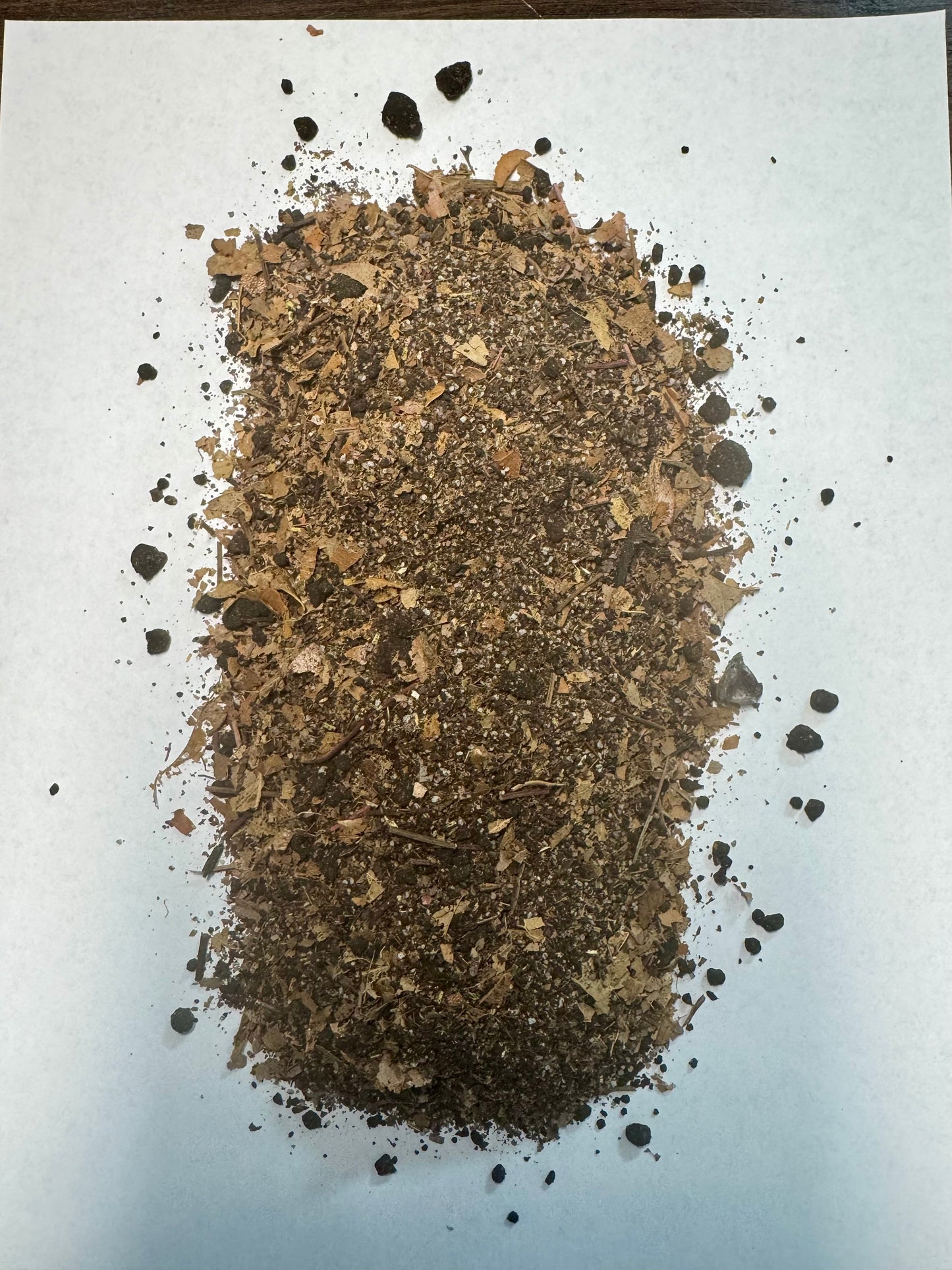 Mixture of SoilLife on a white background