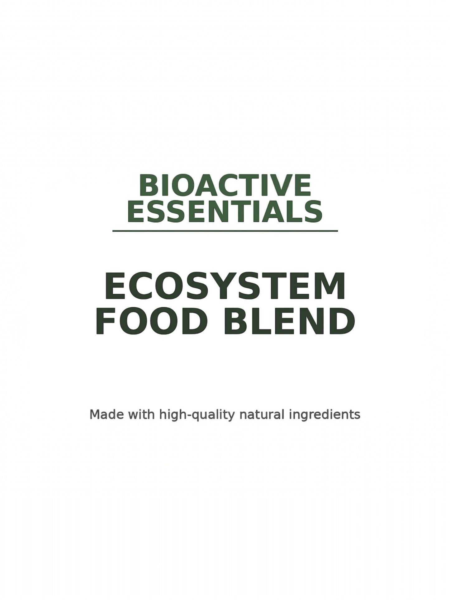 Isopod & Springtail Food Blend — Bioactive Essentials™