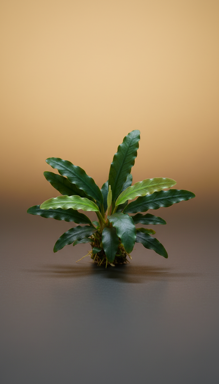 Bucephalandra wavy green potted