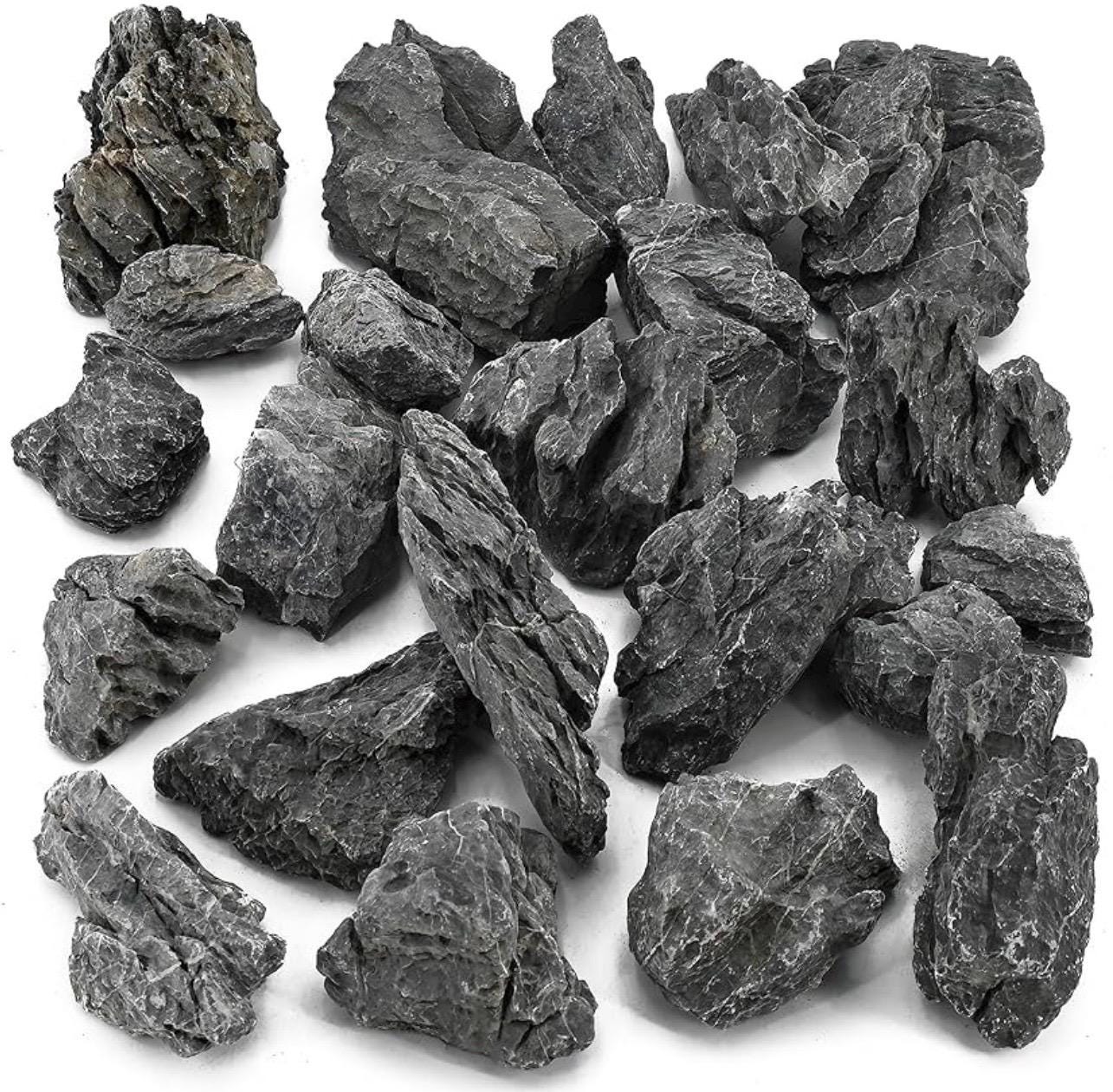 6 inch Dragon Stone (Ohko Stone) – Natural Aquarium Rock for Aquascaping .55 Pounds