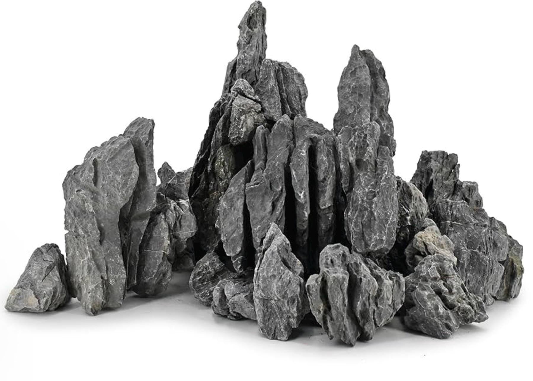 6 inch Dragon Stone (Ohko Stone) – Natural Aquarium Rock for Aquascaping .55 Pounds